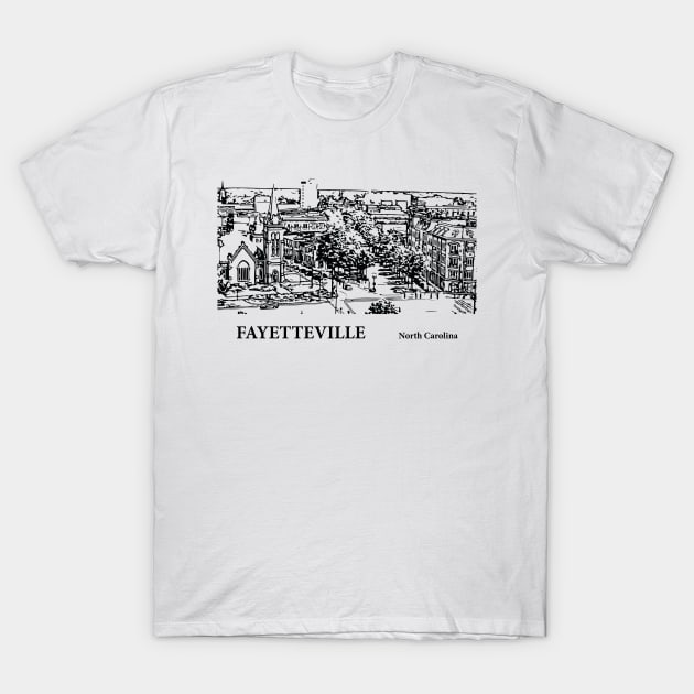 Fayetteville - North Carolina T-Shirt by Lakeric